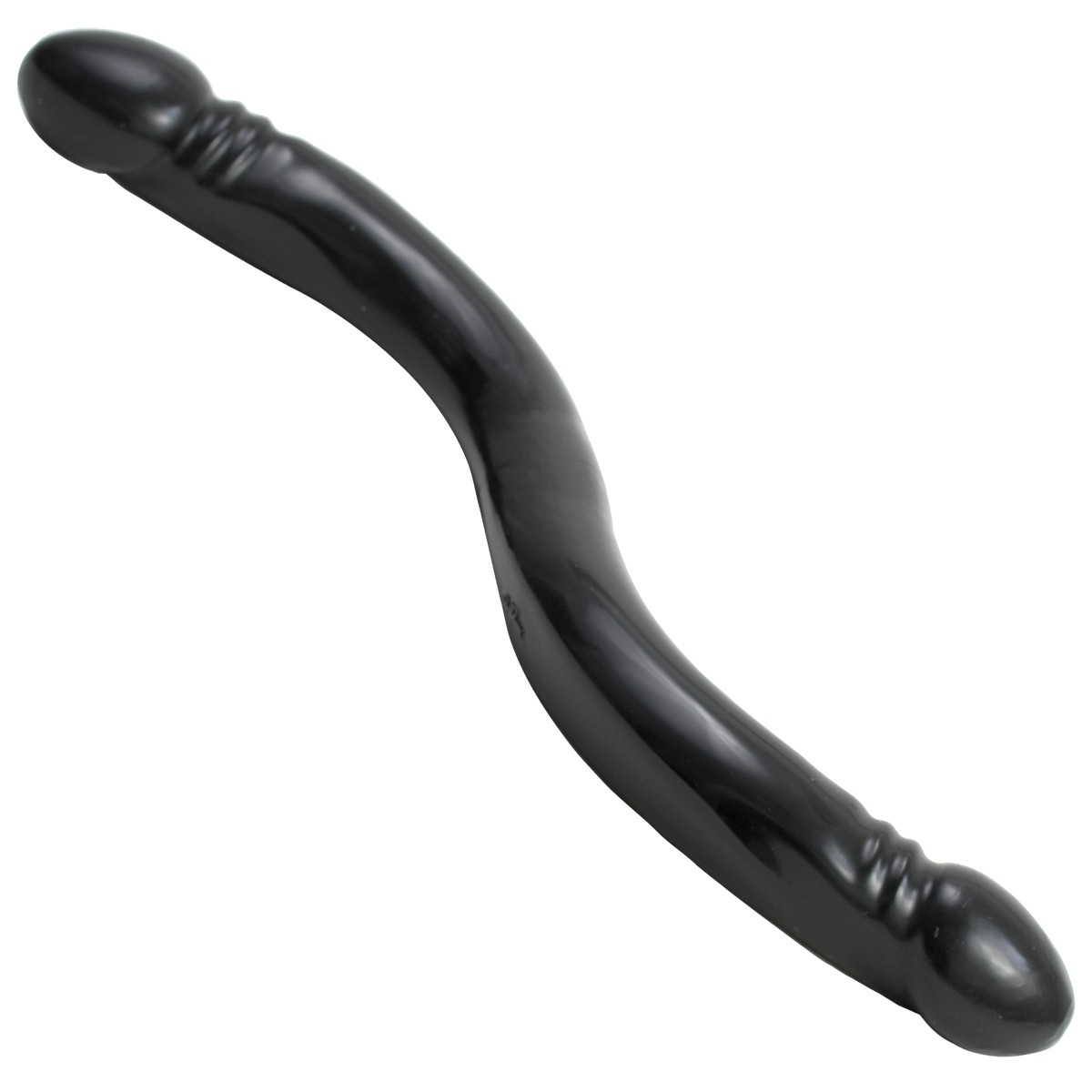 double dildo black xl