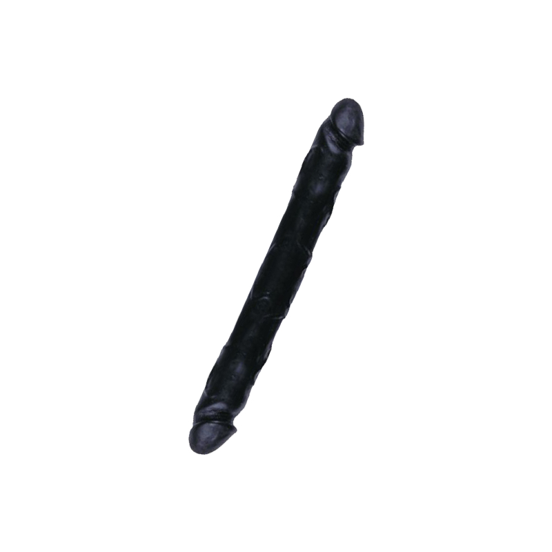 double gode 41 x 4cm noir