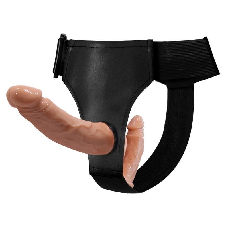 double gode ceinture strap duo 13 x 37cm