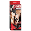 double gode ceinture vibrant double thruster 17 x 4cm noir 1