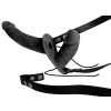 double gode ceinture vibrant double thruster 17 x 4cm noir