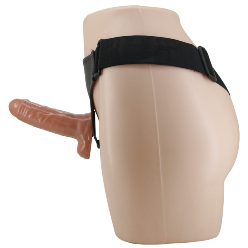 double gode ceinture vibrant passion dual 14 x 4cm