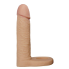 double gode cockring 125 x 29 cm flesh 2