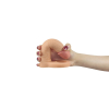 double gode cockring 125 x 29 cm flesh 3