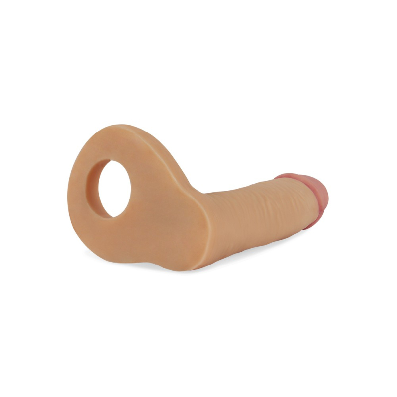 double gode cockring 125 x 29 cm flesh 4