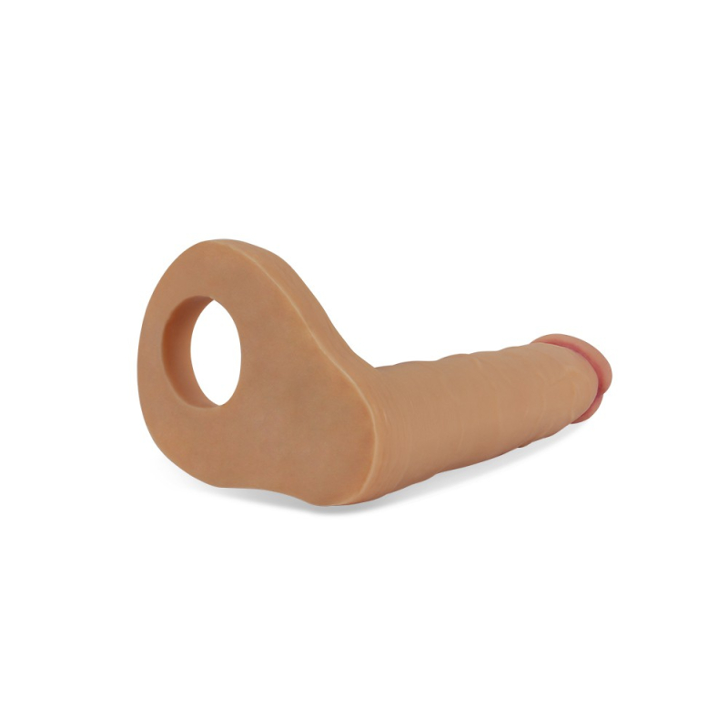 double gode cockring 14 x 28 cm flesh 4