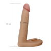 double gode cockring 14 x 28 cm flesh 6