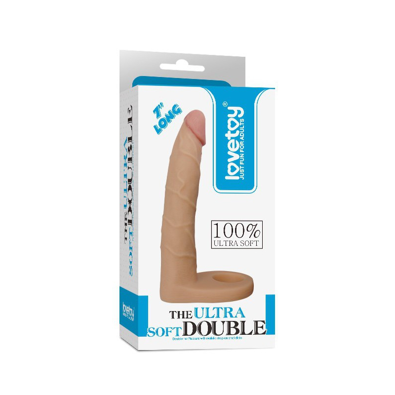double gode cockring 155 x 29 cm flesh 1