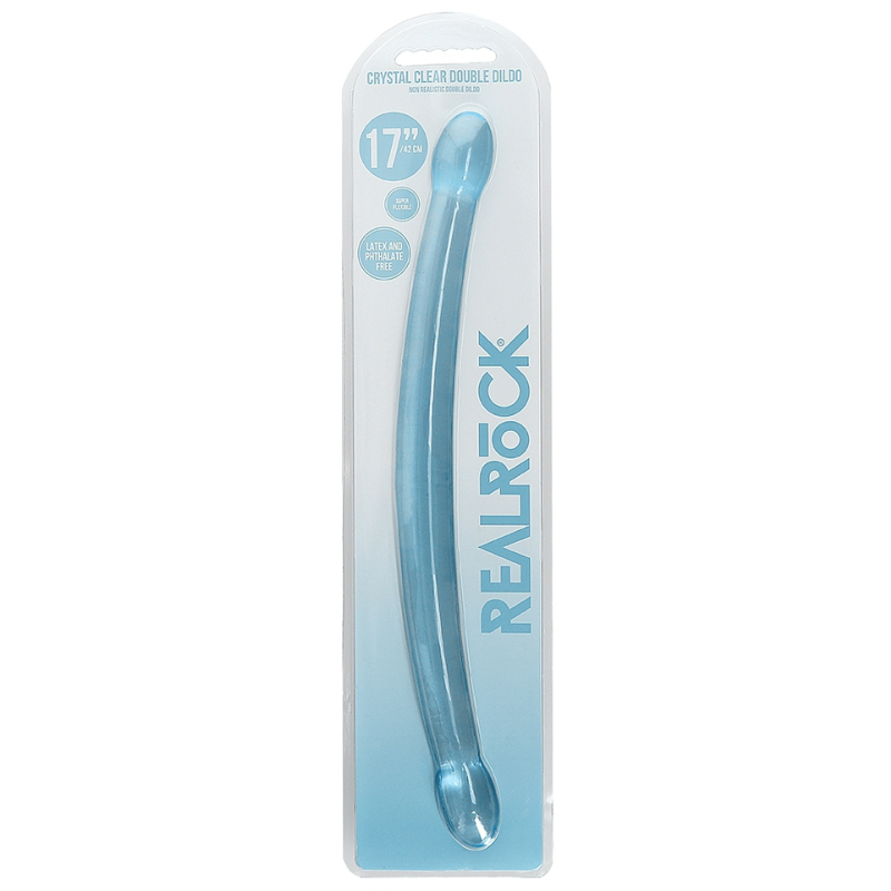 double gode crystal realrock 42 x 35cm bleu 1