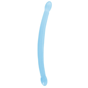 double gode crystal realrock 42 x 35cm bleu