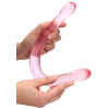 double gode crystal realrock 42 x 35cm rose 3