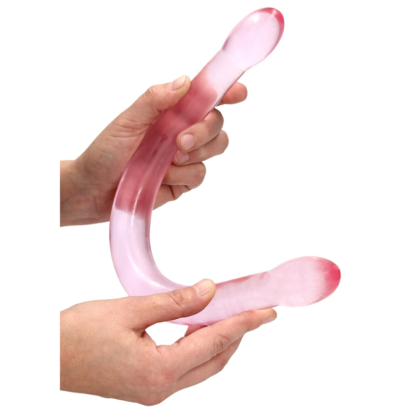 double gode crystal realrock 42 x 35cm rose 3