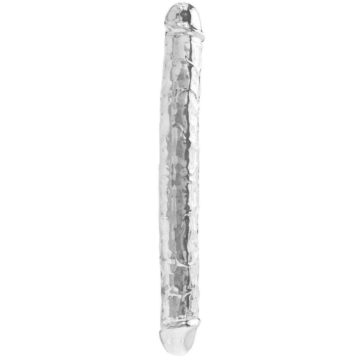 double gode diamond dick 34 x 38cm transparent