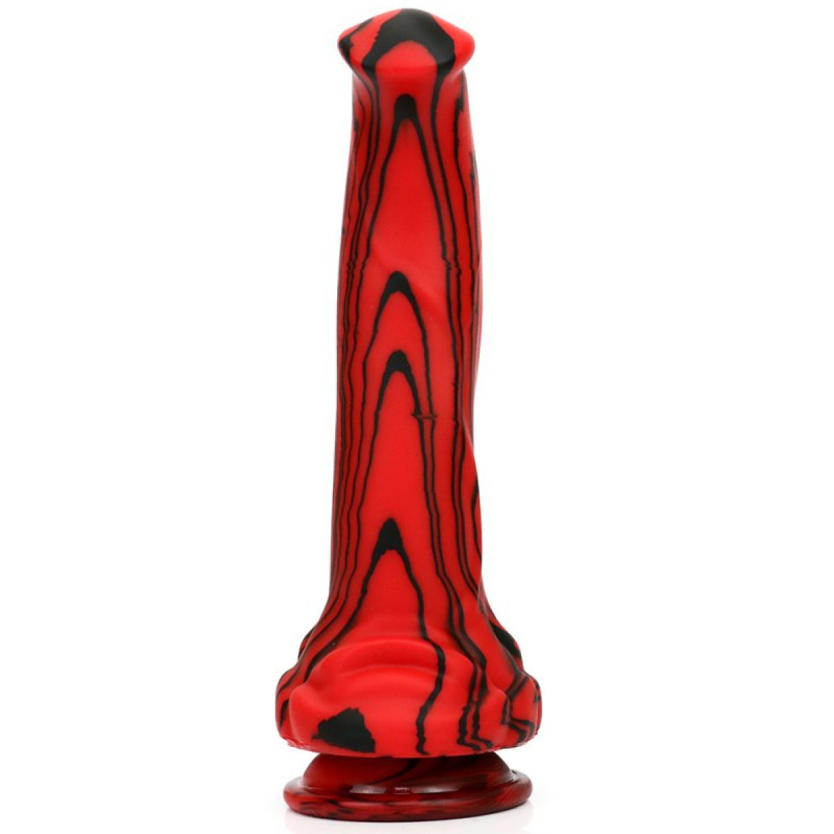 double gode dobhorse 18 x 7cm rouge et noir 2