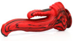 double gode dobhorse 18 x 7cm rouge et noir 3
