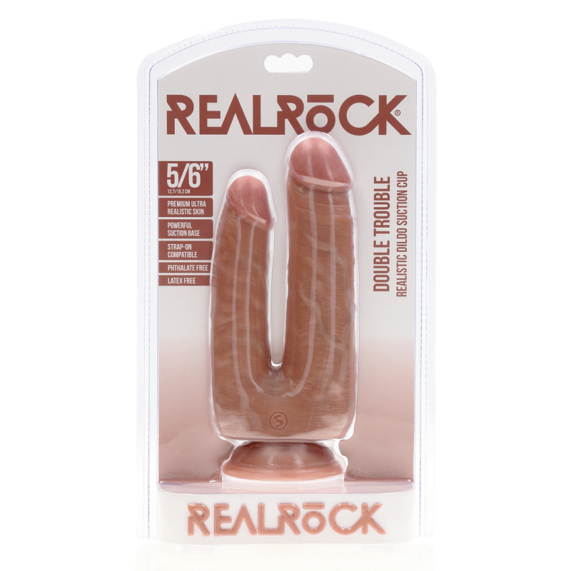 double gode double trouble 15 x 45cm marron 1