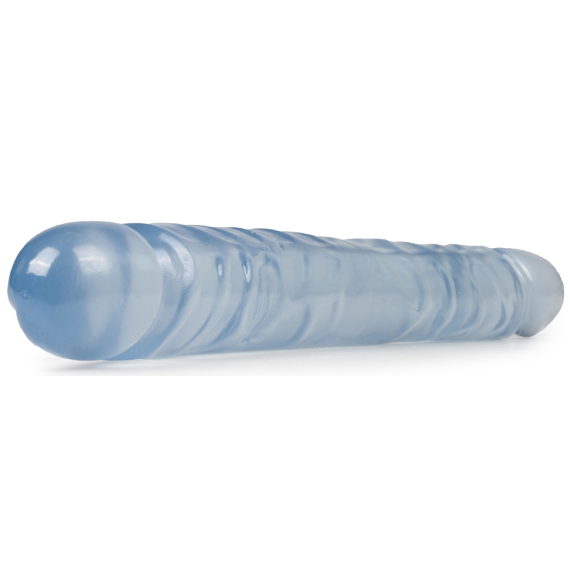 double gode jelly clear 29 x 37cm bleu 3