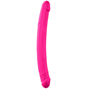 double gode real double do magenta 42 x 4 cm