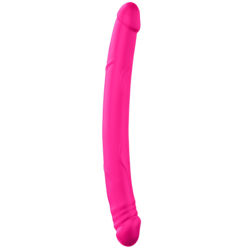 double gode real double do magenta 42 x 4 cm