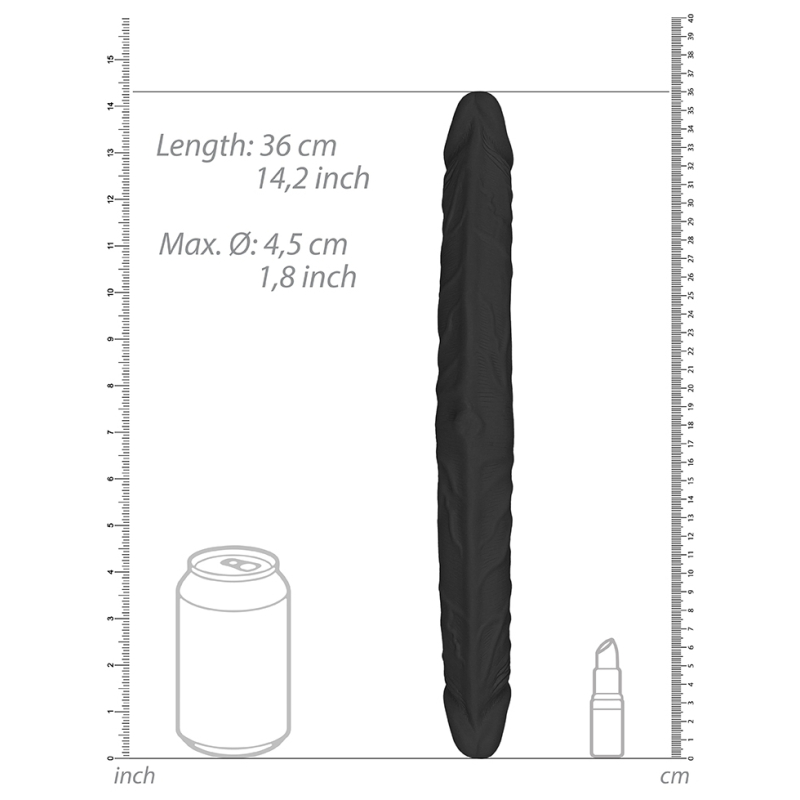 double gode realrock 36 x 44cm noir 4