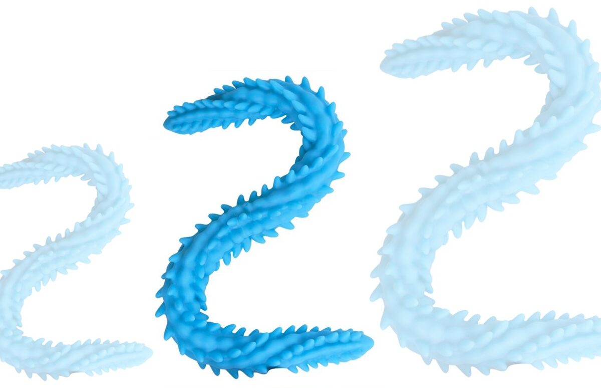 double gode scolop m 50 x 4cm bleu