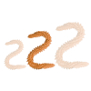 double gode scolop m 50 x 4cm orange