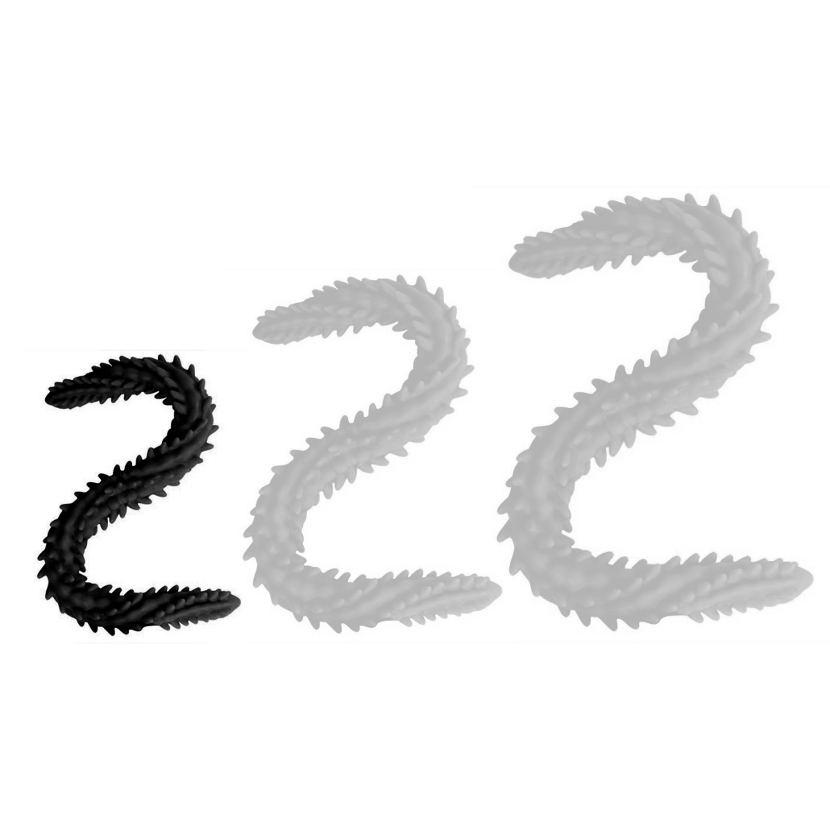 double gode scolop s 40 x 3cm noir