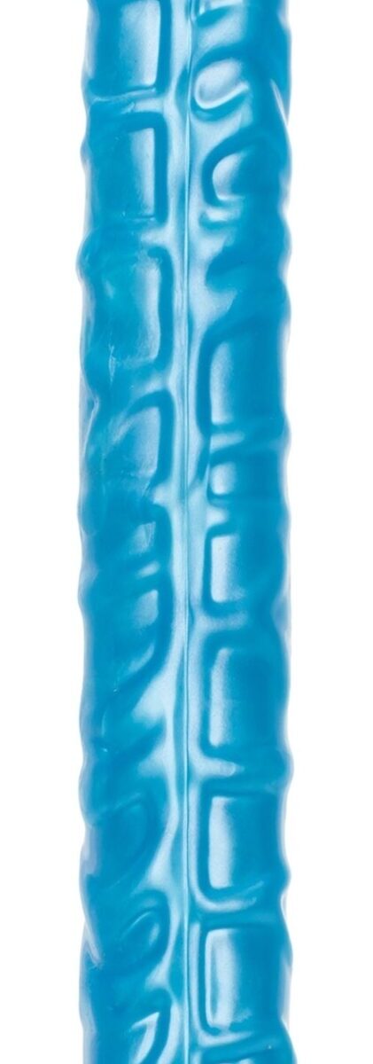 double gode size queen 43 x 42cm bleu scaled