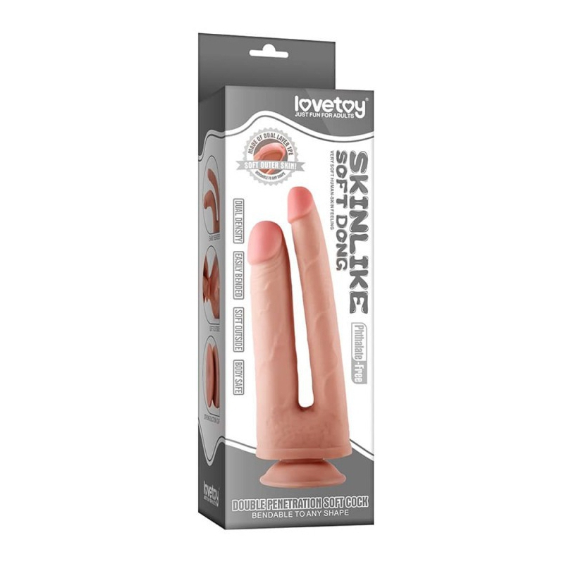 double gode skinlike 18 x 35 cm 1