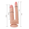 double gode skinlike 18 x 35 cm 2