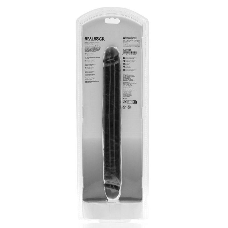 double gode straight slim 305 x 35cm noir 2