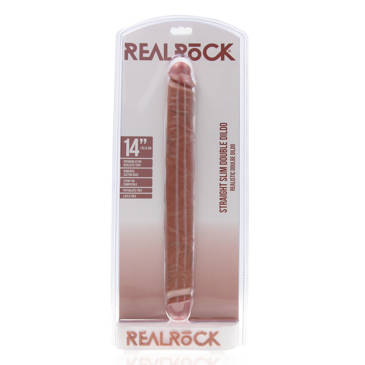 double gode straight slim 355 x 38cm marron 1