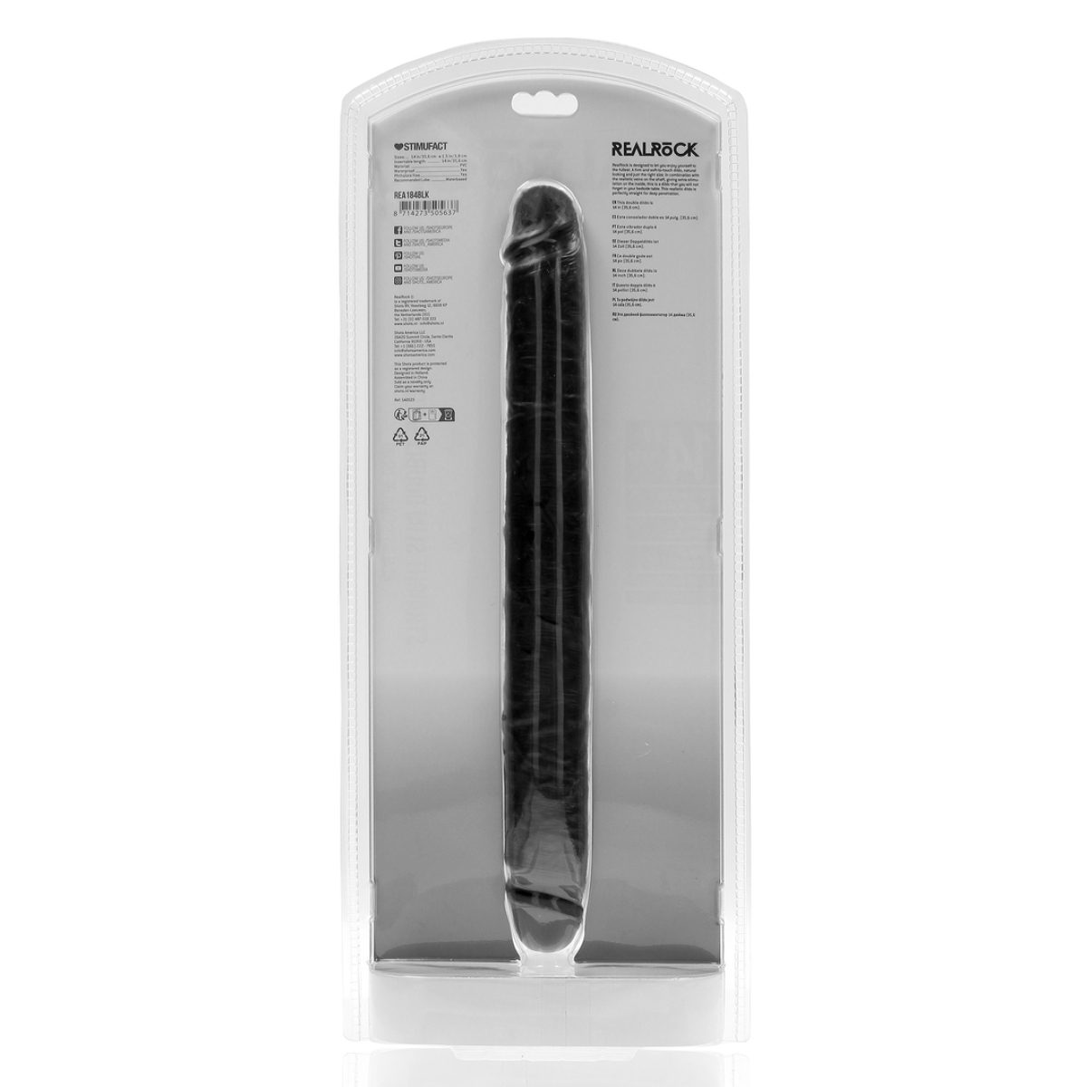 double gode straight slim 355 x 38cm noir 2