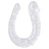 double gode transparent u jelly s 135 x 3cm 1