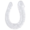double gode transparent u jelly xl 19 x 5cm 1