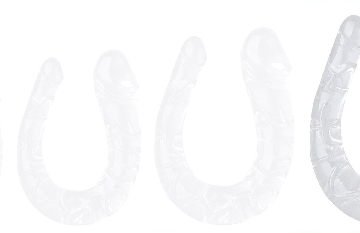 double gode transparent u jelly xl 19 x 5cm