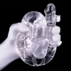 double gode transparent u jelly xl 19 x 5cm 2