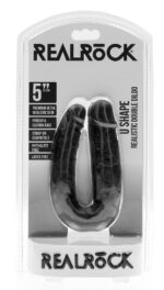 double gode u shape 12 x 3cm noir 1