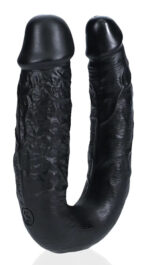 double gode u shape 12 x 3cm noir