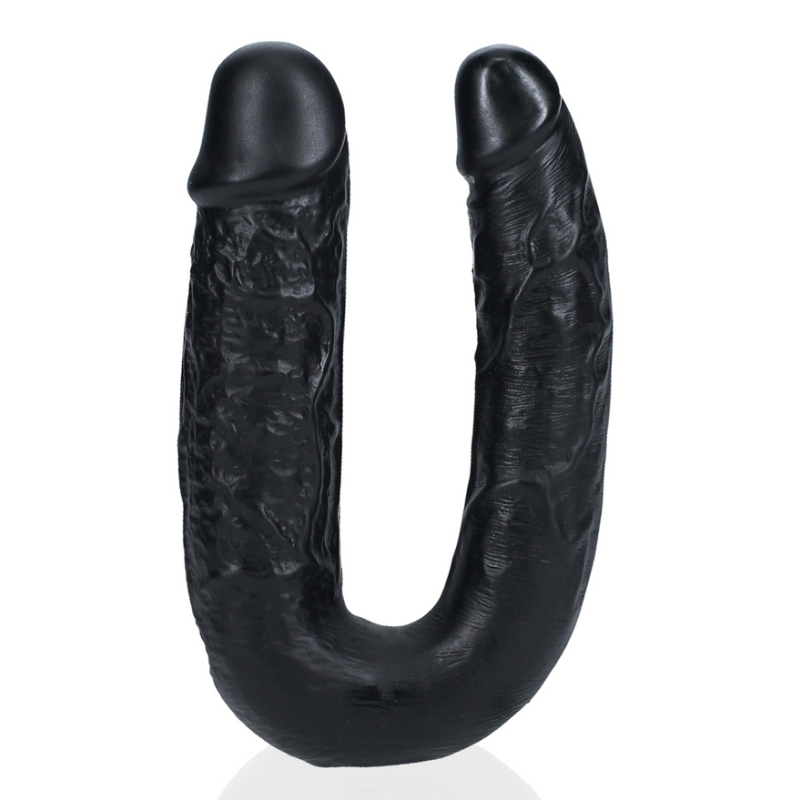 double gode u shape 12 x 3cm noir 2