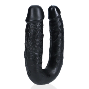 double gode u shape 12 x 3cm noir