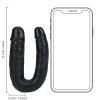 double-gode-u-shape-12-x-3cm-noir double gode u shape 12 x 3cm noir 5