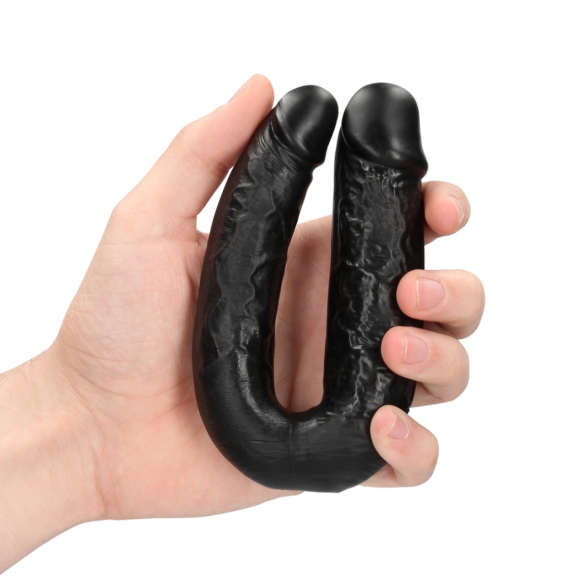 double gode u shape 12 x 3cm noir 6