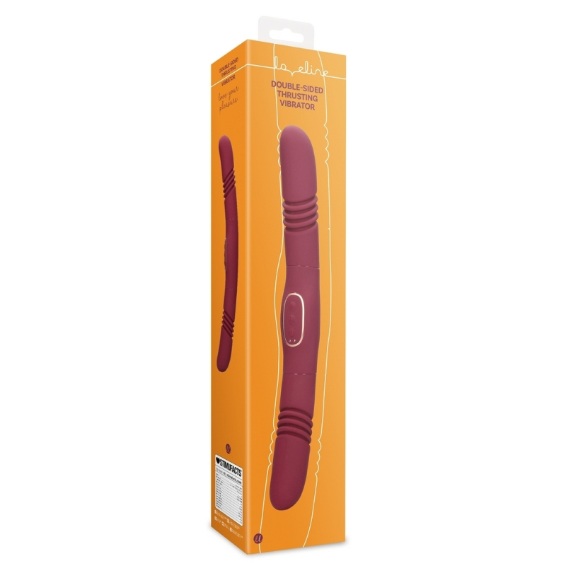 double gode va et vient thrustie 14 x 35cm 1