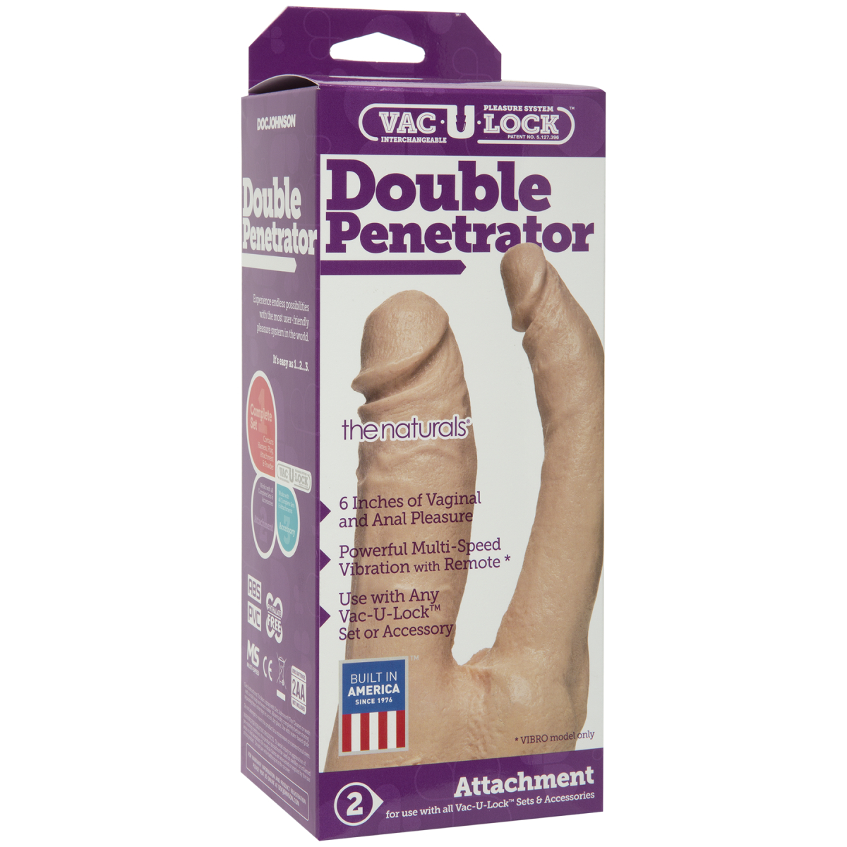 double gode vac u lock 13 x 65 cm chair 1