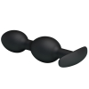 double heavy balls silicone butt plug 1 4