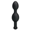double heavy balls silicone butt plug 1 6