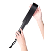 double layer spanking paddle red black 1