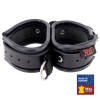double menotte de maintien en cuir 1