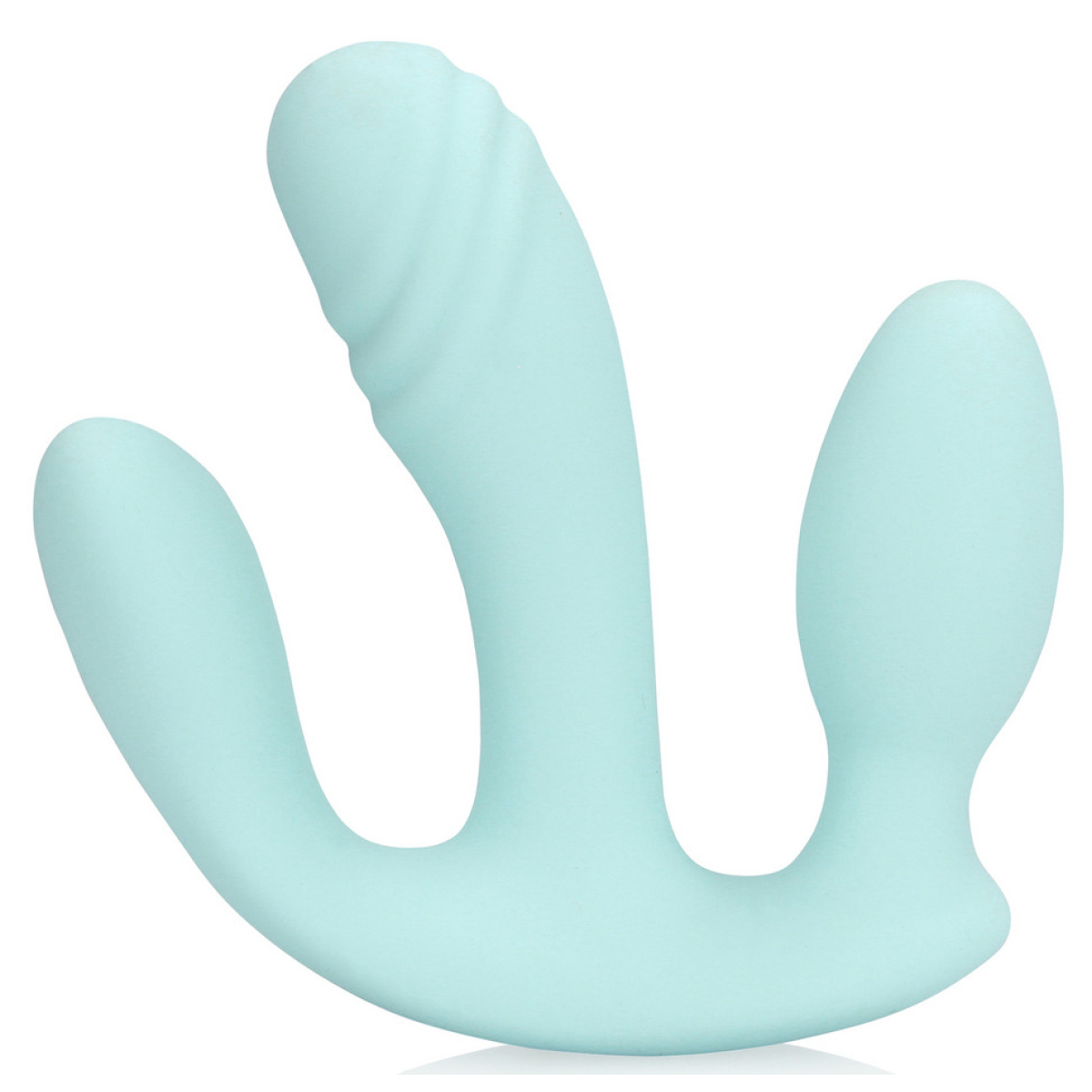 double plug vibrant three in one 10 x 32cm bleu 2